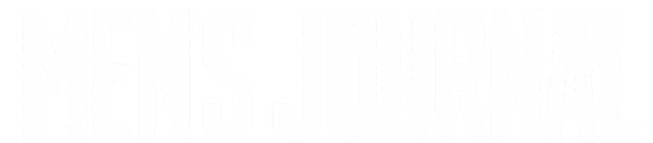 White text logo of 'Men's Journal' on a transparent background.