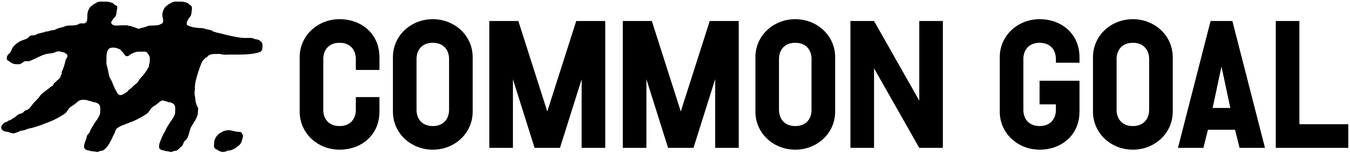 The Common Goal logo, with a silhouette of two people next to the text 'COMMON GOAL'.