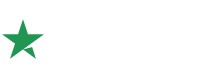 Trustpilot logo with a green star and white text on a black background.