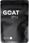Black packaging with 'GOAT' and 'Greatest of All Tapes' text.