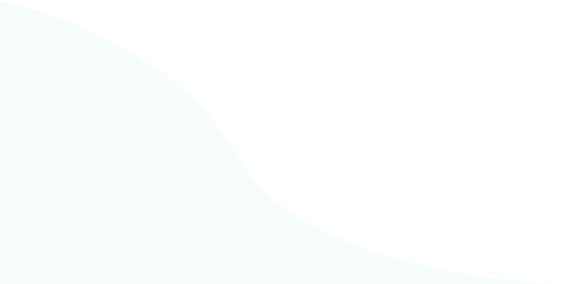 Abstract design with black and light blue curved shapes.
