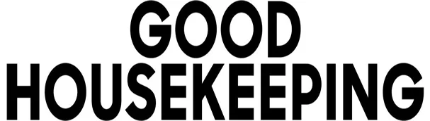 The Good Housekeeping logo, featuring the words in bold, black, sans-serif text on a white background.