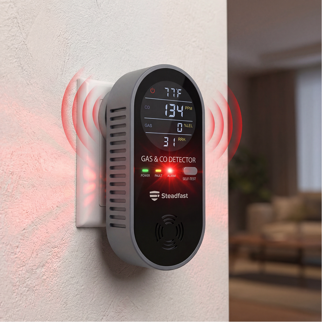 Assorted Japanese snacks and green tea on a red surface with a hand reaching for a treat.