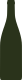 A pixelated, dark green, bottle-shaped icon on a white background.