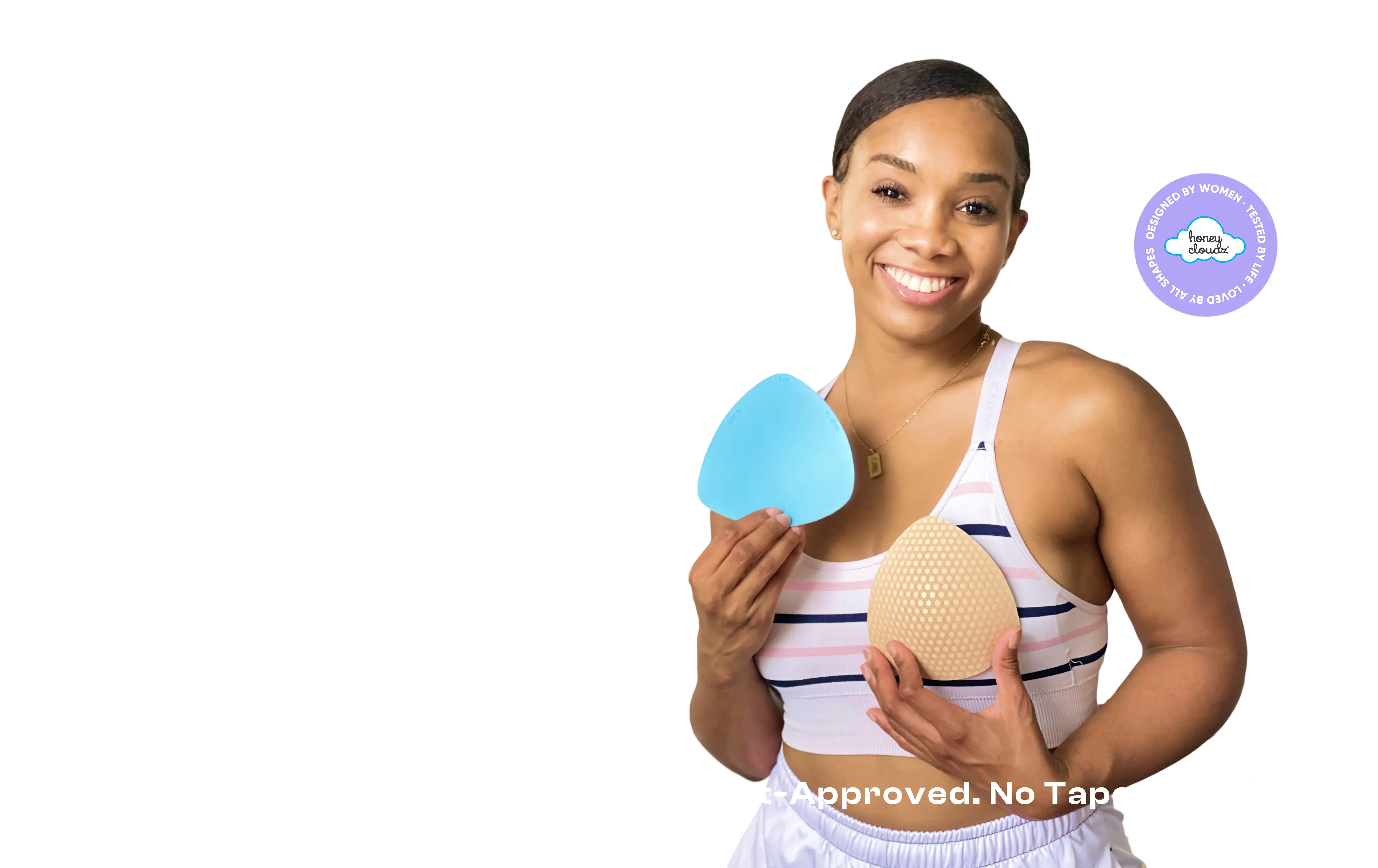 Non-Slip Bra Inserts that Stay-Put