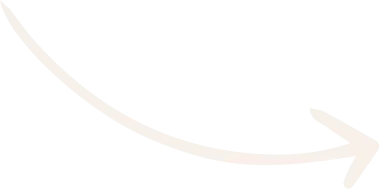 A hand-drawn, curved arrow pointing down and to the right on a white background.