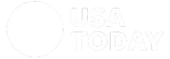 USA Today logo in white against a black background.