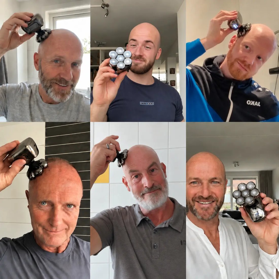 Klanten met hun Shaver Pro