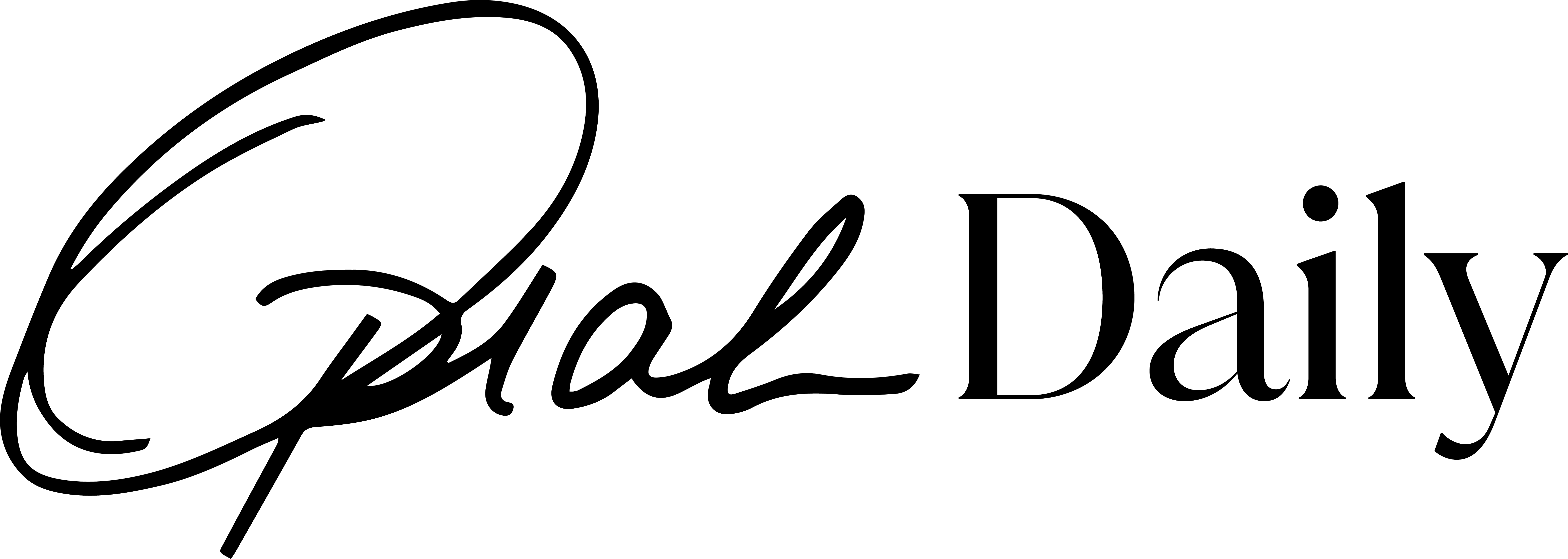 The Qral Daily logo, featuring black text on a solid dark green background.