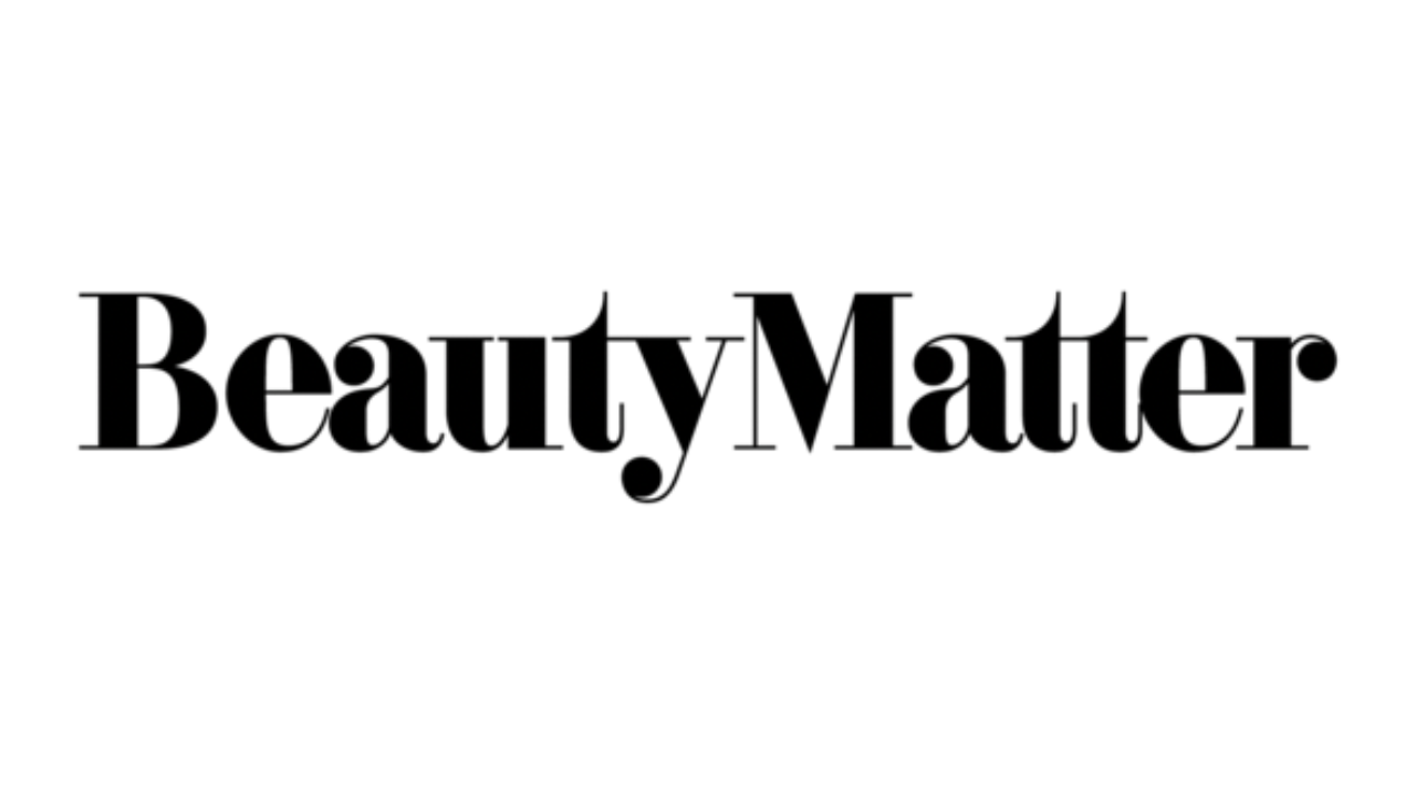 'BeautyMatter' text logo in black on a white background.