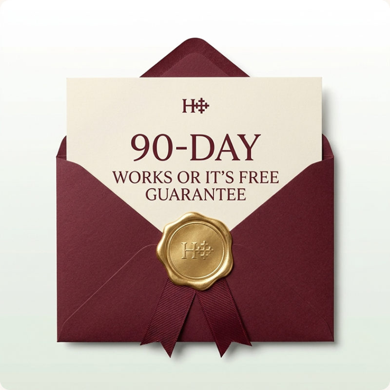 90-Day Works or It's Free Guarantee