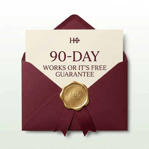 #5 90-Day "Works or It's Free" Guarantee