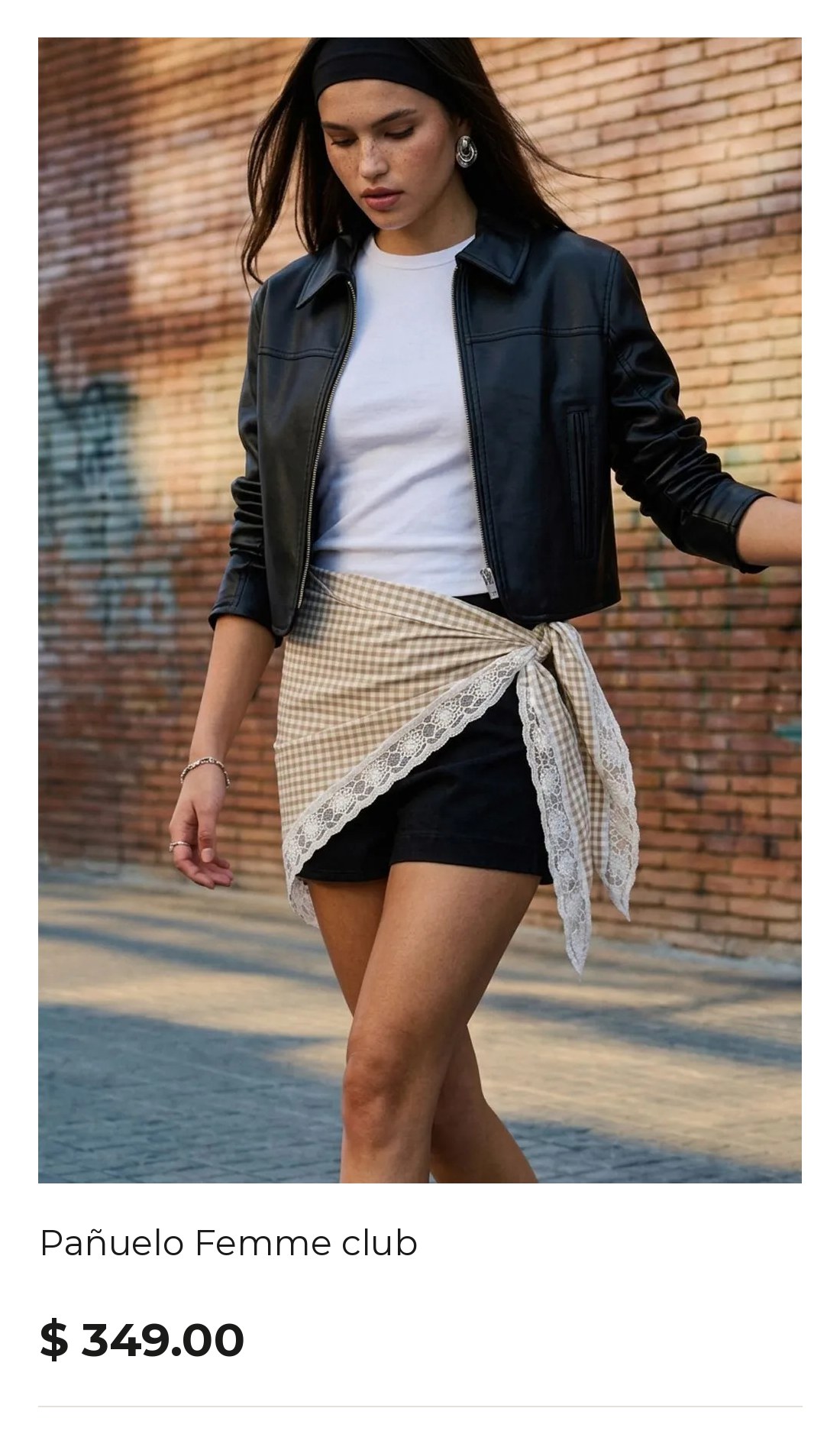 Pañuelo Femme club - HIGH STREET