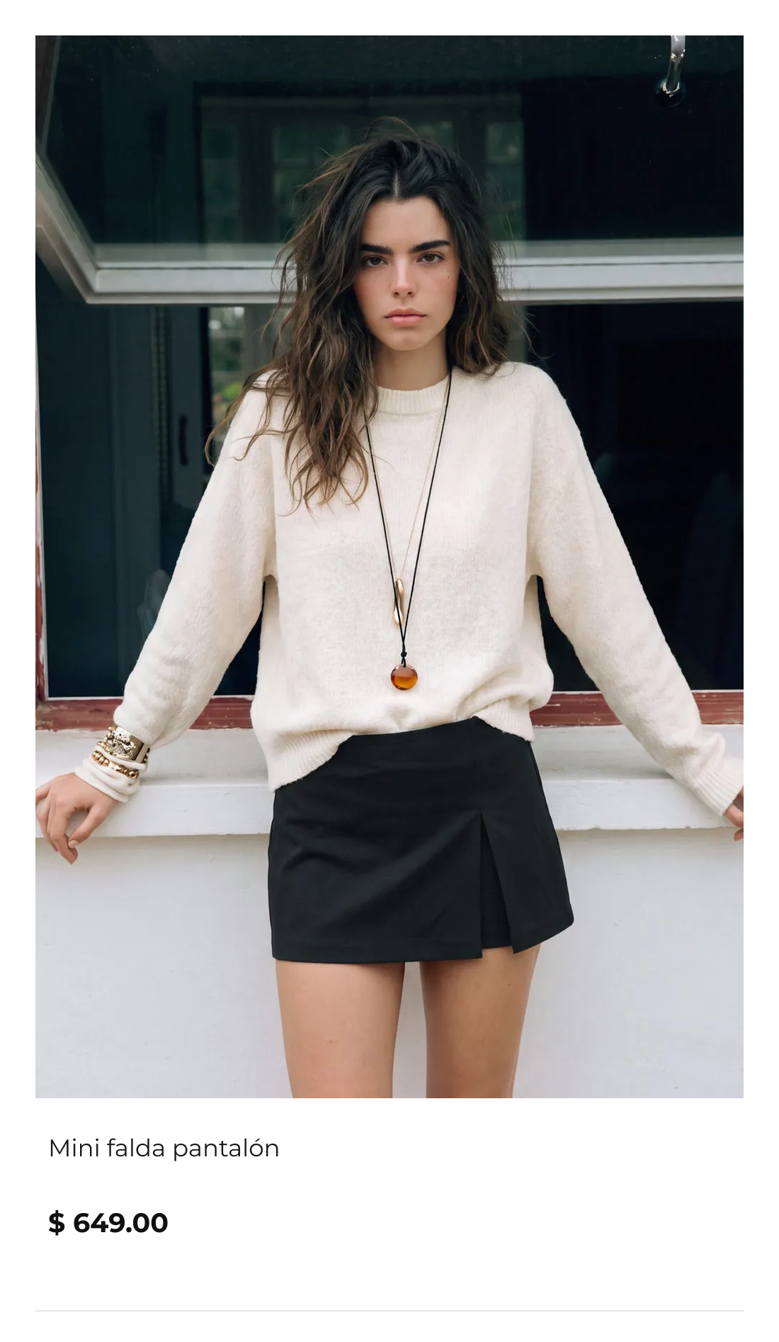 Mini falda pantalón - HIGH STREET
