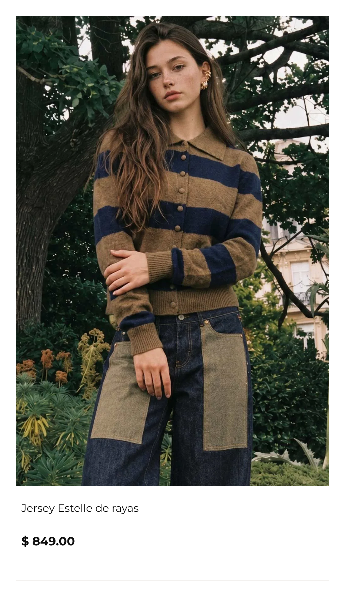 Jersey Estelle de rayas - HIGH STREET