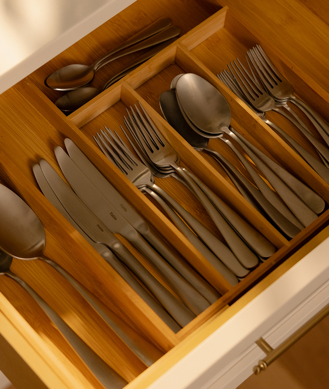 Fable cultery in the kitchen