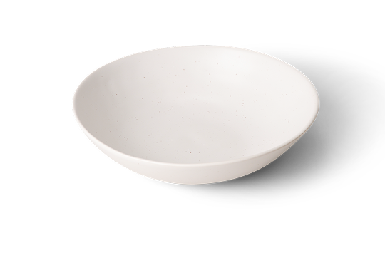 Speckled White 
Pasta Bowl