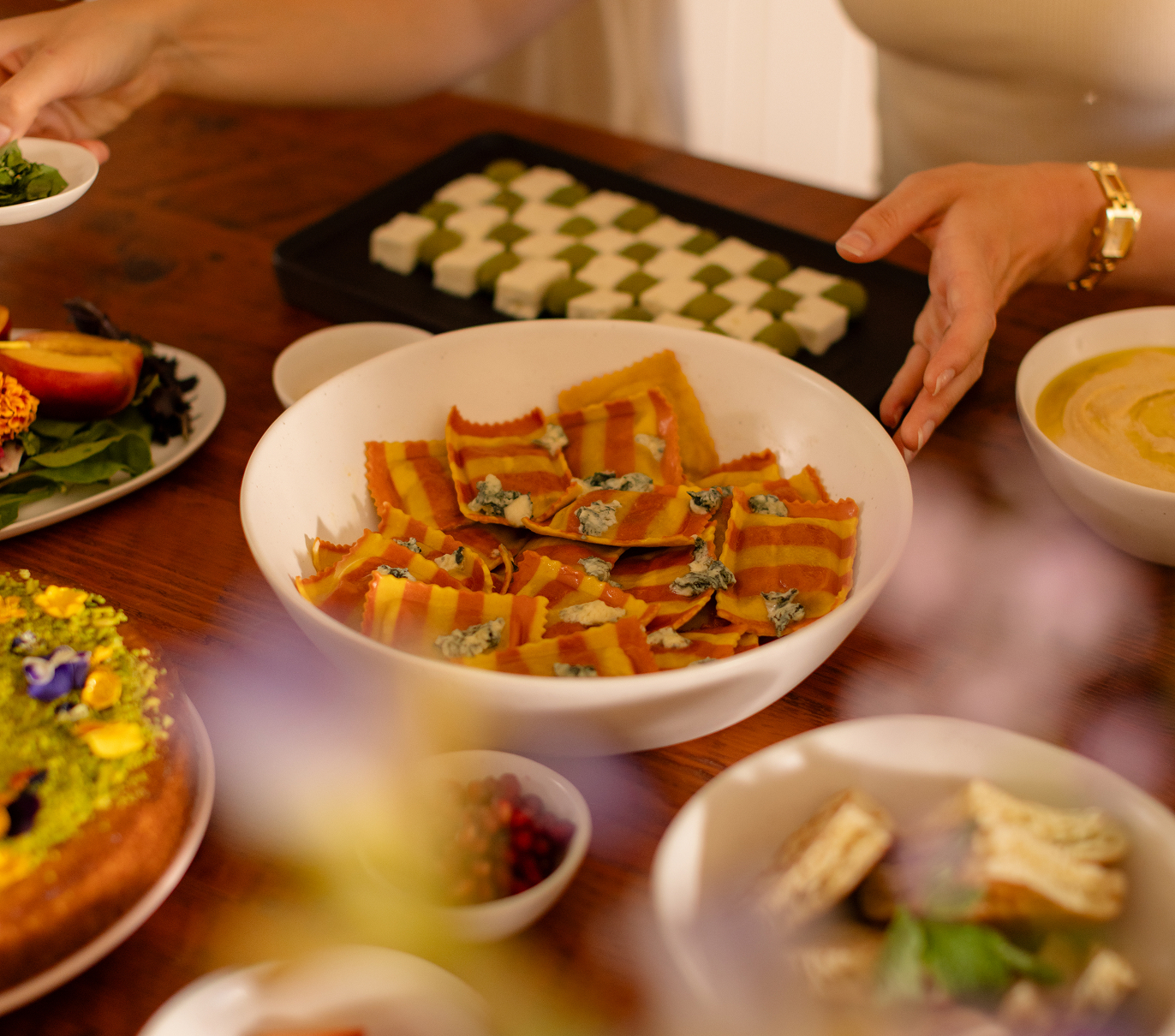 Food became an unexpected outlet for creativity