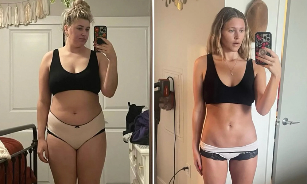 A single green leaf against a white background.