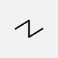 A simple black zigzag line on a light gray background.