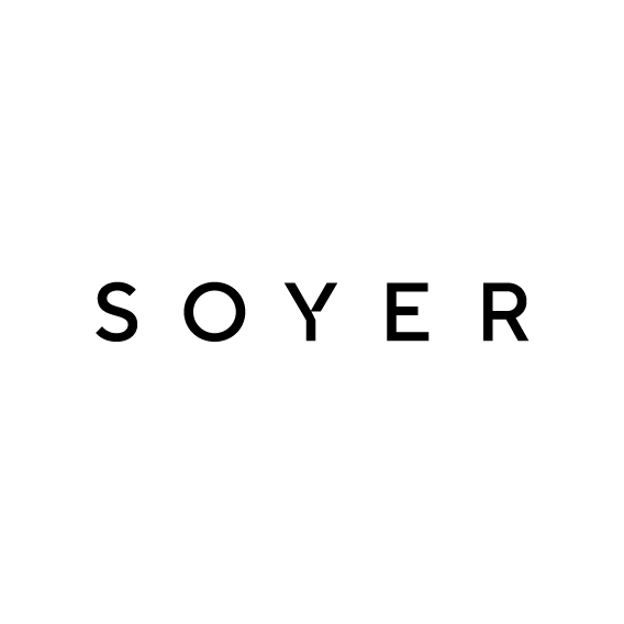 The word 'SOYER' in black text on a white background.
