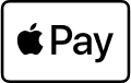 The Apple Pay logo, featuring the Apple icon and the word 'Pay' inside a rounded rectangle.