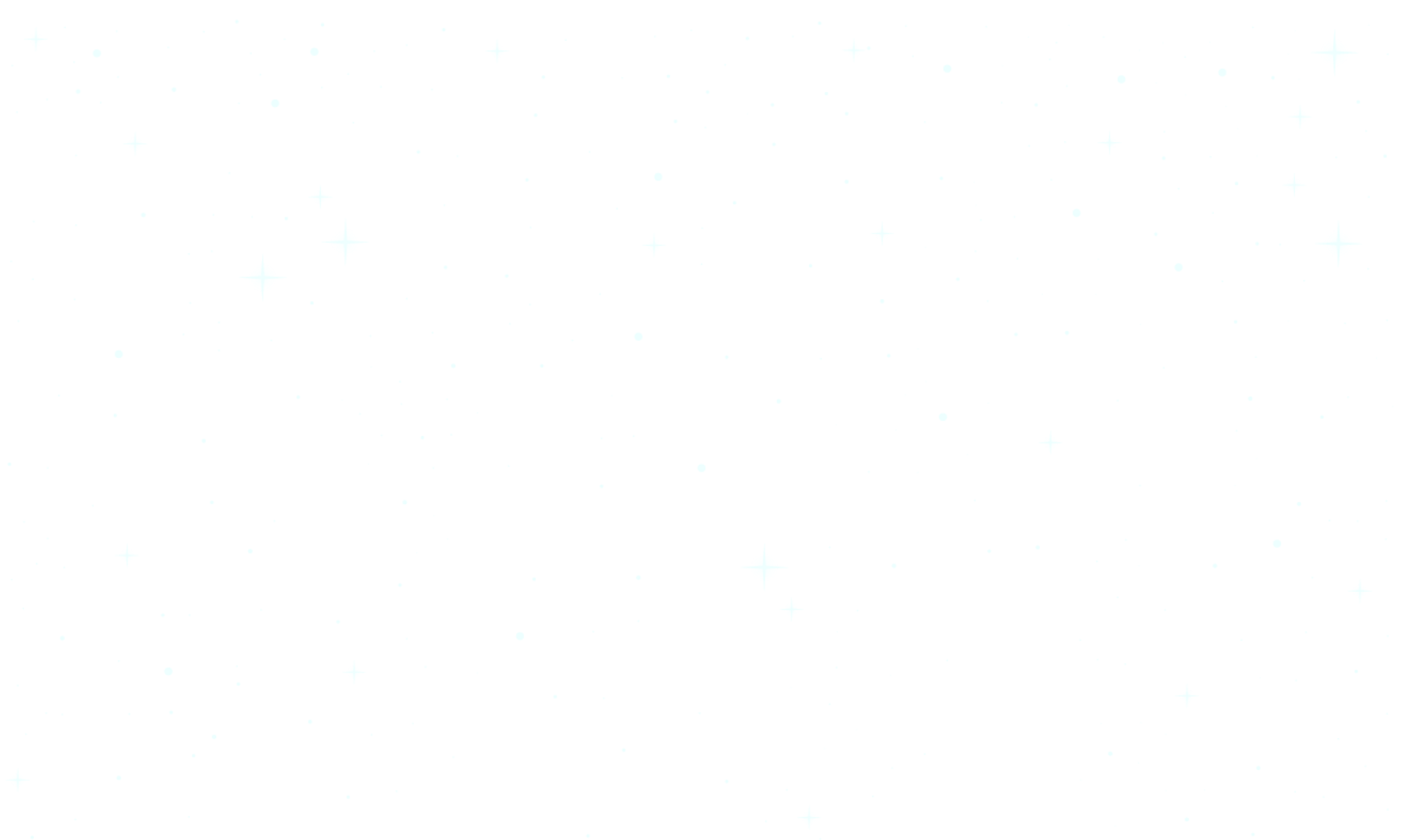 Green background with scattered light blue stars.