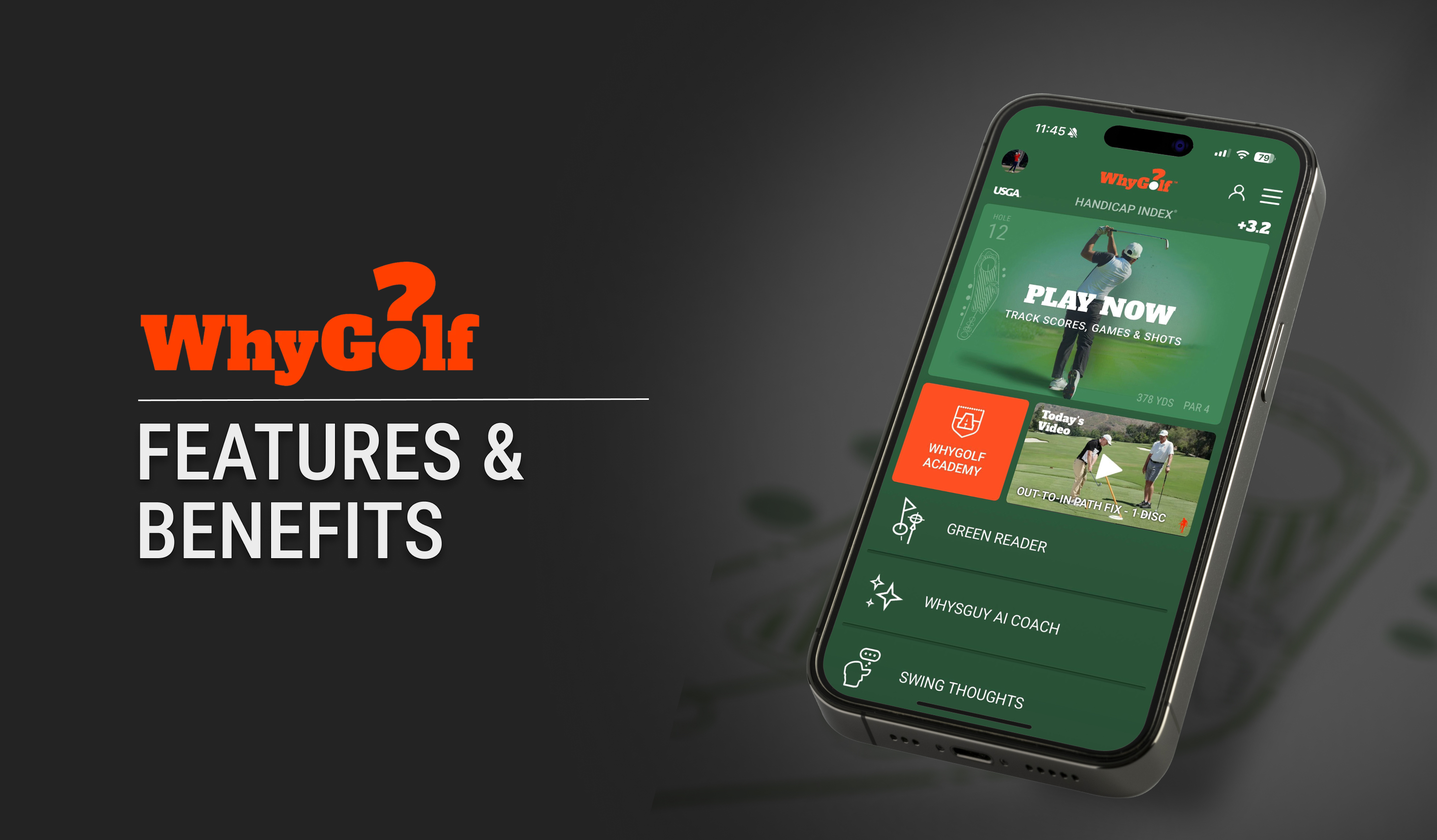 whygolf app gps & scorecard