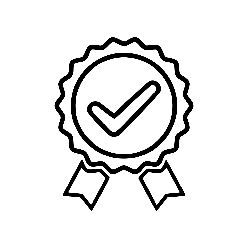 Black and white illustration of a person holding a camera.