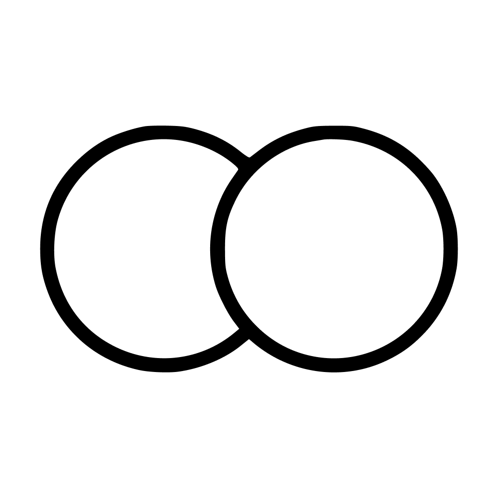 Black and white illustration of a cat with a long tail.