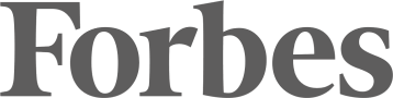 Black text logo of the word 'Forbes' on a transparent background.