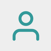 Placeholder image of a person icon with a teal color on a gray background.