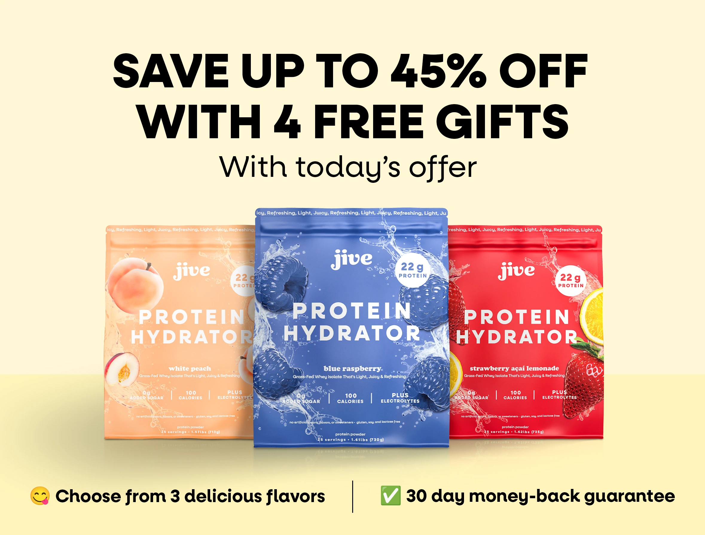 Protein Hydrator - Jive Nutrition - Blue Raspberry