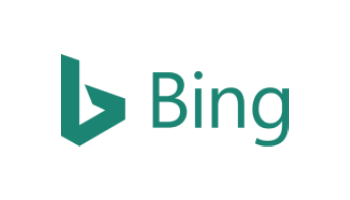 The logo for the Bing search engine, shown in teal on a white background.