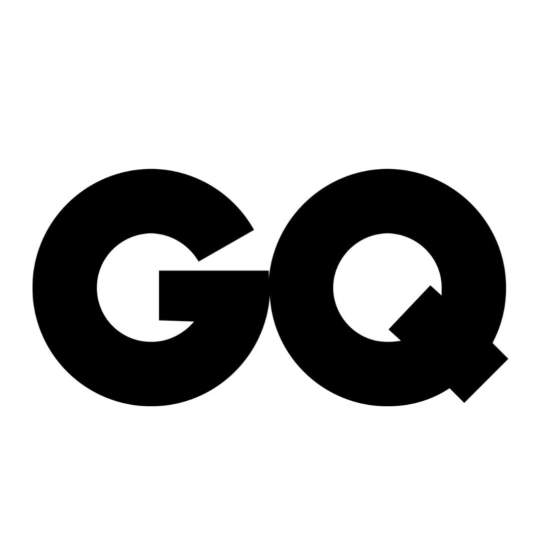 Black and white abstract image with a circle and arrow.