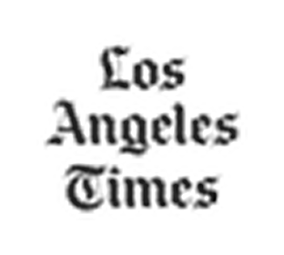 Los Angeles Times logo in black text on white background.