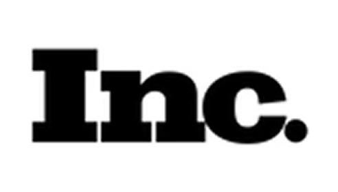 Black text 'Inc.' on a white background.