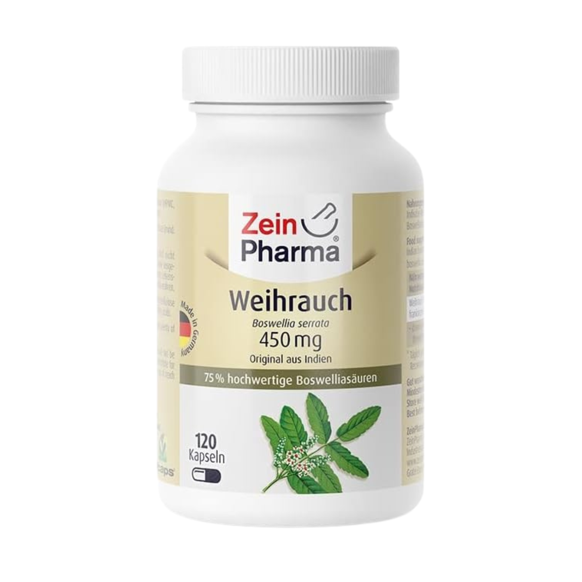Box and sachet of Faszien-Trinkpulver supplement with athletic imagery.