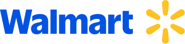 The Walmart logo, showing the name in blue text and the yellow spark symbol.