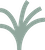 Simple green abstract tree logo on a transparent background.