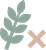 Illustration of a leaf and an 'X' symbol, possibly a placeholder image.
