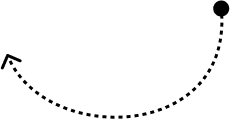 Black and white illustration of a person holding a sword and shield.