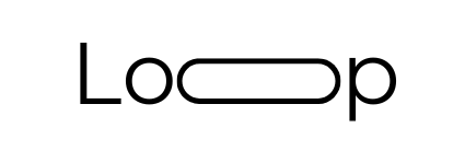 Black and white logo with stylized text.