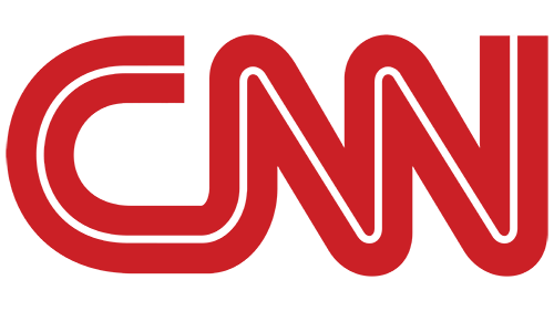 Red and white CNN logo.