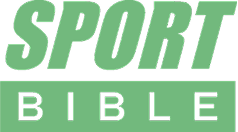 Green and black 'SPORT BIBLE' logo on a white background.