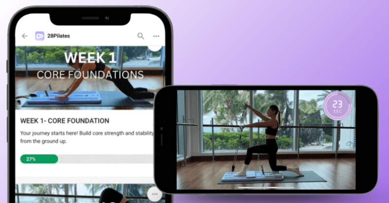 Person swinging a golf club outdoors, wearing white clothing and a cap.