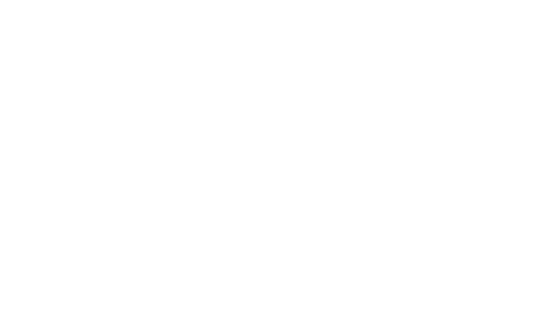 Abstract white wavy shapes on a black background.