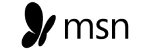 The MSN logo, featuring a black butterfly icon next to the lowercase letters 'msn'.