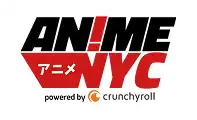 Anime NYC logo with Crunchyroll branding.