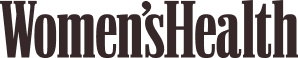 Logo of Women's Health magazine in black text.
